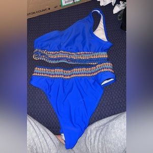 shein two piece bathing suit size medium, could fit small